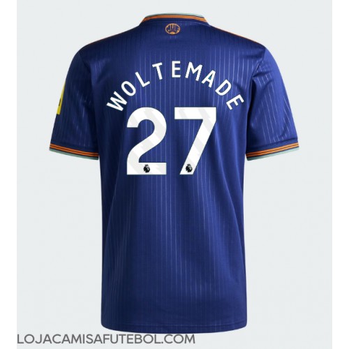 Camisa de Futebol Newcastle United Nick Woltemade #27 Equipamento Alternativo 2025-26 Manga Curta